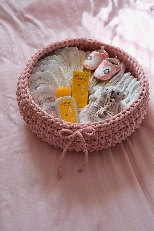 Crochet Basket - Babygift